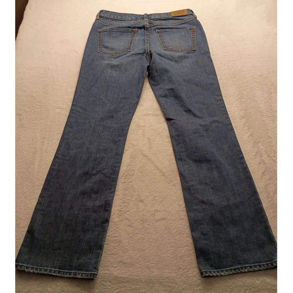 Gap 1969 Classic Fit Blue Jeans Medium Wash Straight Leg Stretch Denim Men's
